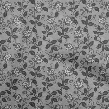 oneOone Хлопковая гибкая серая ткань в горошек с цветочным принтом для рукоделия Тканевые принты в ярдах 40 дюймов 42 Inch Wide - Viscose Chiffon коричневый