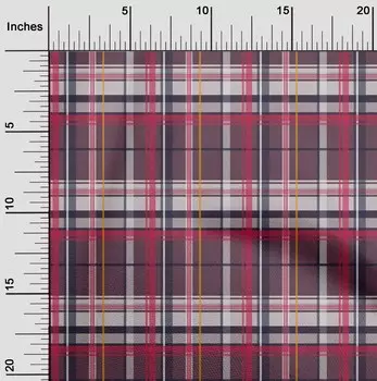 OneOone Хлопковая гибкая шоколадно-коричневая ткань Мадрас в клетку Швейный материал Ткань с принтом в ярдах 40 дюймов 42 Inch Wide - Viscose Chiffon синий
