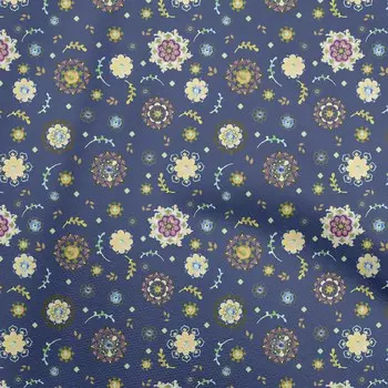 oneOone Хлопковая гибкая синяя ткань Азиатские швейные ремесленные проекты сюзани Печать на ткани в ярдах 40 дюймов 42 Inch Wide - Viscose Chiffon розовый