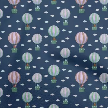 OneOone Хлопковая гибкая синяя ткань для цирковых поделок, декоративная ткань с принтом во дворе, 40 дюймов 42 Inch Wide - Viscose Chiffon чёрный