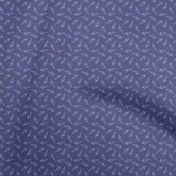 OneOone Хлопковая гибкая синяя ткань, принадлежности для зонтика и лоскутного шитья, ткань для шитья с принтом в ярдах, 40 дюймов 42 Inch Wide - Viscose Chiffon синий