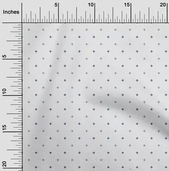 OneOone Хлопковая гибкая синяя ткань с художественным цветочным рисунком DIY Одежда для квилтинга Ткань с принтом в ярдах 40 дюймов 42 Inch Wide - Viscose Chiffon аква голубой