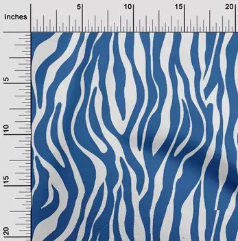 oneOone Хлопковая гибкая синяя ткань, шкуры животных, швейные ремесленные проекты, принты на ткани в ярдах, 40 дюймов 42 Inch Wide - Viscose Chiffon чёрный