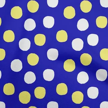 OneOone Хлопковая гибкая синяя ткань Ткань в горошек для шитья Печатная ткань для рукоделия в ярдах 40 дюймов 42 Inch Wide - Viscose Chiffon чёрный