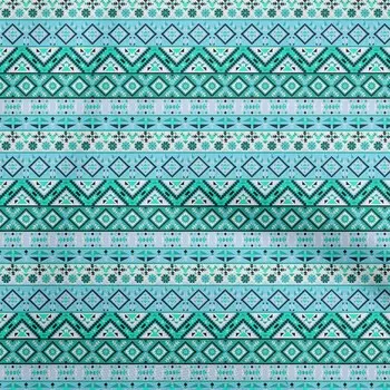 oneOone Хлопковая гибкая светло-голубая ткань Африканский племенной швейный материал Ткань с принтом в ярдах 40 дюймов 42 Inch Wide - Viscose Chiffon бежевый