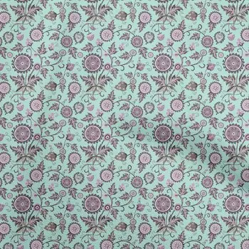 oneOone Хлопковая гибкая светло-голубая ткань Азиатские сюзане Швейные ремесленные проекты Тканевые принты в ярдах 40 дюймов 42 Inch Wide - Viscose Chiffon чёрный