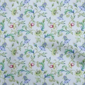 oneOone хлопковая гибкая светло-голубая ткань с цветочным рисунком, сделай сам, одежда, стеганая ткань, ткань с принтом, 40 дюймов в ярдах 42 Inch Wide - Viscose Chiffon жёлтый