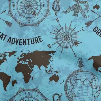 OneOone Хлопковая гибкая светло-голубая ткань, ткань для чайника для шитья, ткань для рукоделия с принтом в ярдах, 40 дюймов 42 Inch Wide - Viscose Chiffon светло-синий