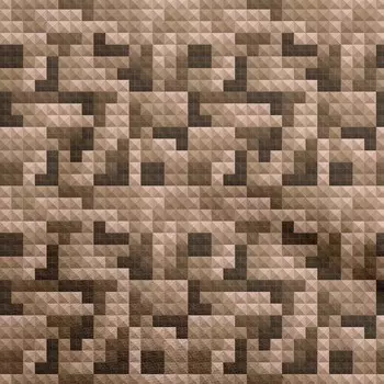 OneOone Хлопковая гибкая светло-коричневая ткань геометрической формы для шитья Ткань для рукоделия с принтом в ярдах 40 дюймов 42 Inch Wide - Viscose Chiffon темный оливковый зеленый