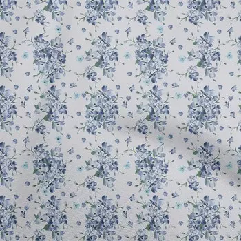 OneOone Хлопковая гибкая светло-серая ткань с акварельным цветочным принтом для поделок, декоративная ткань с принтом во дворе, 40 дюймов 42 Inch Wide - Viscose Chiffon чёрный