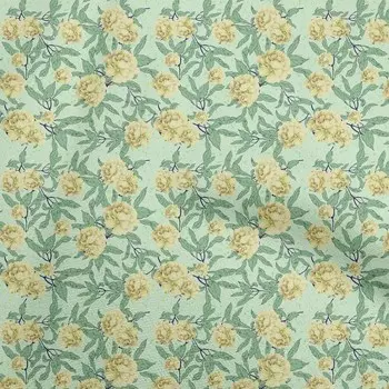 OneOone Хлопковая гибкая светло-зеленая ткань акварельная ткань для одежды своими руками, стеганая ткань с принтом, ткань в ярдах, 40 дюймов 42 Inch Wide - Viscose Chiffon фиолетовый