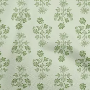 oneOone Хлопковая гибкая светло-зеленая ткань Акварельное цветочное платье Материал Ткань с принтом Ткань в ярдах 40 дюймов 42 Inch Wide - Viscose Chiffon светло-синий