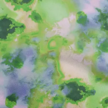 OneOone Хлопковая гибкая светло-зеленая ткань Азиатские принадлежности для галстука и краски для квилтинга Ткань для шитья с принтом во дворе 40 дюймов 42 Inch Wide - Viscose Chiffon светло-зеленый