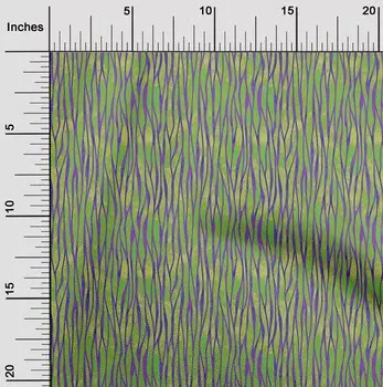 OneOone Хлопковая гибкая светло-зеленая ткань Батик Швейные поделки Тканевые принты в ярдах 40 дюймов 42 Inch Wide - Viscose Chiffon темно-желтого