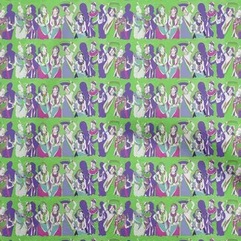 OneOone Хлопковая гибкая светло-зеленая ткань, принадлежности для африканского квилтинга, швейная ткань с принтом, 40 дюймов 42InchWide-ViscoseChiffon светло-зеленый