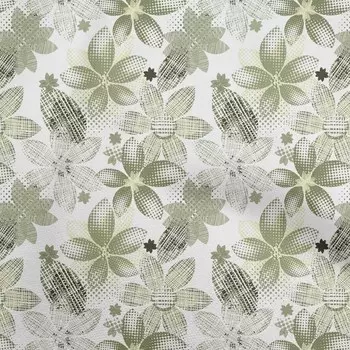 OneOone Хлопковая гибкая светло-зеленая ткань с текстурой, цветочным швейным материалом, ткань с принтом в ярдах, 40 дюймов 42 Inch Wide - Viscose Chiffon средний синий