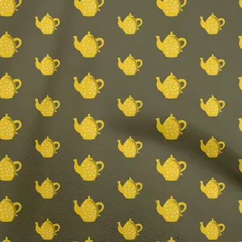 OneOone Хлопковая гибкая темно-оливково-зеленая ткань, чайник, ремесленные проекты, декоративная ткань с принтом во дворе, 40 дюймов 42 Inch Wide - Viscose Chiffon аква голубой