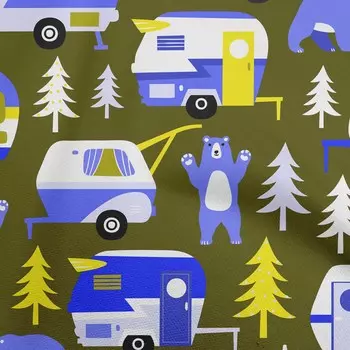 OneOone хлопковая гибкая темно-оливково-зеленая ткань для кемпинга и похода, швейная ткань во дворе с принтом, принадлежности для шитья одежды своими руками, 40 дюймов 42 Inch Wide - Viscose Chiffon темный оливковый зеленый