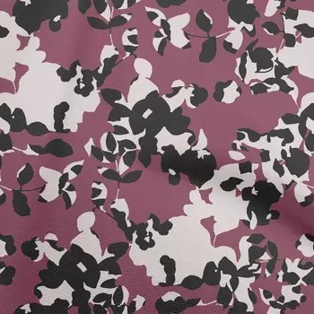 oneOone хлопковая гибкая темно-пурпурная ткань абстрактная одежда своими руками стеганая ткань ткань с принтом в ярдах 40 дюймов 42 Inch Wide - Viscose Chiffon коричневый