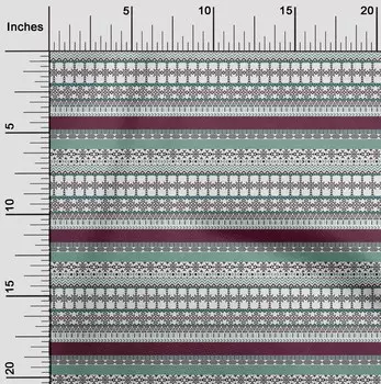 OneOone Хлопковая гибкая темно-пурпурная ткань ацтекского племени, одежда «сделай сам», ткань для квилтинга, ткань с принтом, 40 дюймов в ярдах 42 Inch Wide - Viscose Chiffon оранжевый