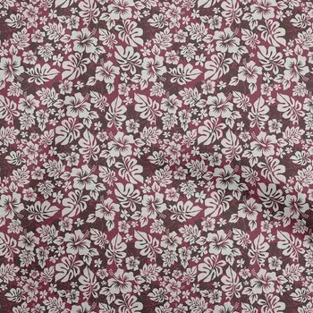 OneOone Хлопковая гибкая темно-пурпурная ткань тропическая швейная ткань во дворе с принтом DIY принадлежности для шитья одежды 40 дюймов 42 Inch Wide - Viscose Chiffon темно-пурпурный