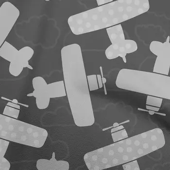 OneOone Хлопковая гибкая темно-серая ткань Kawai для квилтинга, ткань для шитья с принтом в ярде, 40 дюймов 42 Inch Wide - Cotton Cambric темно-синий