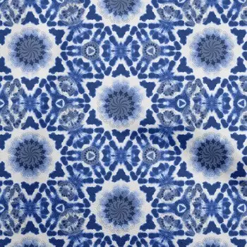 OneOone Хлопковая гибкая темно-синяя ткань, азиатские принадлежности для галстука и краски для квилтинга, ткань для шитья с принтом в ярде, 40 дюймов 42 Inch Wide - Viscose Chiffon коричневый