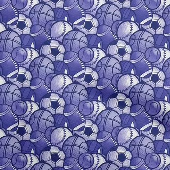 OneOone Хлопковая гибкая темно-синяя ткань, спортивная корзина и футбольные принадлежности для квилтинга, ткань для шитья с принтом во дворе, 40 дюймов 42 Inch Wide - Viscose Chiffon коричневый