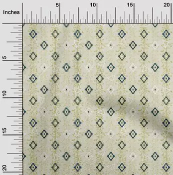 OneOone хлопковая гибкая ткань первоцвета треугольная геометрическая швейная ткань во дворе с принтом «сделай сам» принадлежности для шитья одежды 40 дюймов 42 Inch Wide - Viscose Chiffon мальвовый