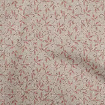 oneOone Хлопковая гибкая ткань пыльно-розового цвета2, ткань для платья в горошек с цветочным принтом, ткань с принтом в ярдах, 40 дюймов 42 Inch Wide - Viscose Chiffon серый