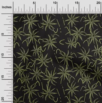 oneOone Хлопковая гибкая ткань с цветочным художественным принтом от The Yard 40 дюймов 42 Inch Wide - Viscose Chiffon розовый