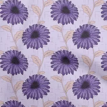 oneOone Хлопковая гибкая ткань салатового цвета в горошек с цветочным принтом Материал ткани Ткань с принтом в ярдах 40 дюймов 42 Inch Wide - Viscose Chiffon серый