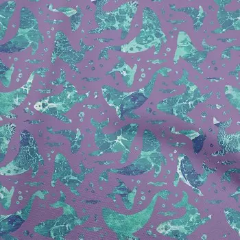 OneOone Хлопковая гибкая ткань среднего фиолетового цвета, морское шитье, поделки, принты на ткани в ярдах, 40 дюймов 42 Inch Wide - Viscose Chiffon средний фиолетовый