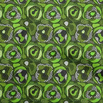 oneOone Хлопковая гибкая зеленая ткань Абстрактная ткань для шитья набивная ремесленная ткань в ярдах 40 дюймов 42 Inch Wide - Viscose Chiffon маджента