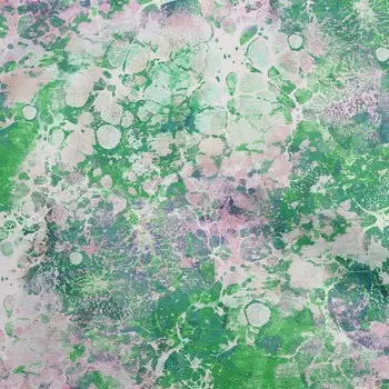 oneOone Хлопковая гибкая зеленая ткань Акварельные швейные ремесленные проекты Печать на ткани в ярдах 40 дюймов 42 Inch Wide - Viscose Chiffon чёрный