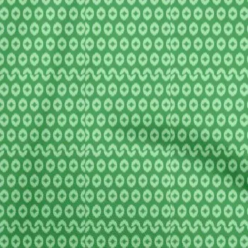 OneOone Хлопковая гибкая зеленая ткань Азиатский икат Швейный материал Ткань с принтом в ярдах 40 дюймов 42 Inch Wide - Viscose Chiffon средний синий
