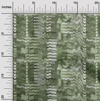 OneOone Хлопковая гибкая зеленая ткань Блок DIY Одежда Лоскутная ткань Ткань с принтом в ярдах 40 дюймов 42 Inch Wide - Viscose Chiffon зелёный