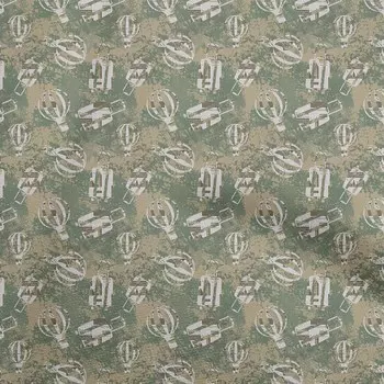 oneOone хлопковая гибкая зеленая ткань для путешествий, сделай сам, одежда, стеганая ткань, ткань с принтом, 40 дюймов в ярдах 42 Inch Wide - Viscose Chiffon серый