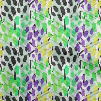 OneOone Хлопковая гибкая зеленая ткань, принадлежности для квилтинга кистью, швейная ткань с принтом, 40 дюймов в ярдах 42 Inch Wide - Viscose Chiffon розовый