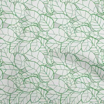 oneOone хлопковая гибкая зеленая ткань с абстрактными листьями, принадлежности для квилтинга, принт, швейная ткань в ярдах, 40 дюймов 42 Inch Wide - Viscose Chiffon чёрный