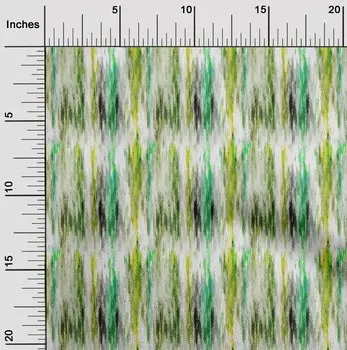 OneOone хлопковая гибкая зеленая ткань с капающим жидкостью абстрактная швейная ткань во дворе с принтом «сделай сам» принадлежности для шитья одежды 40 дюймов 42 Inch Wide - Viscose Chiffon синий