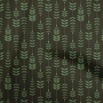 OneOone Хлопковая гибкая зеленая ткань с рисунком в горошек и цветочным принтом, швейная ткань во дворе, 40 дюймов 42 Inch Wide - Viscose Chiffon серый