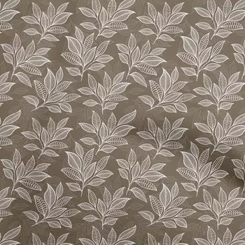 OneOone Хлопковая поплин коричневая ткань Азиатские принадлежности для квилтинга Ткань для шитья с принтом во дворе 42 дюйма 42 Inch Wide - Viscose Chiffon зелёный