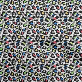 OneOone Хлопковая поплин синяя ткань из кожи животных «сделай сам» Одежда для квилтинга Ткань с принтом в ярдах 42 дюйма 42 Inch Wide - Viscose Chiffon синий