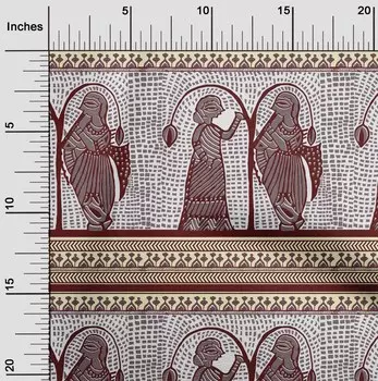 OneOone хлопковая поплиновая саржа пыльно-коричневого цвета, женская ткань для блочного шитья во дворе с принтом, принадлежности для шитья одежды своими руками, 56 дюймов 42 Inch Wide - Viscose Chiffon зелёный