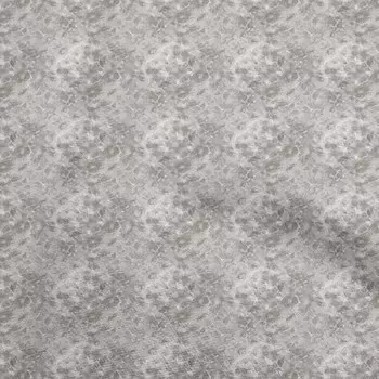 OneOone Хлопковая поплиновая серая ткань с абстрактной текстурой, ткань для шитья, ткань для рукоделия с принтом в ярдах, 42 дюйма 42 Inch Wide - Viscose Chiffon серый