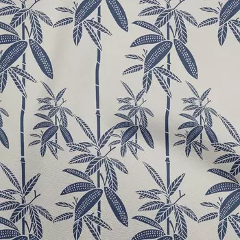 OneOone Хлопковая ткань из батиста пыльно-серого цвета, ткань с тропическим пальмовым деревом, материал платья, ткань с принтом, ткань в ярдах, 42 дюйма 42 Inch Wide - Viscose Chiffon серый