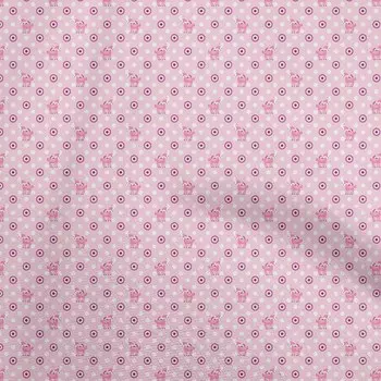 OneOone хлопковый батист светло-розового цвета, ткань для шитья животных, ткань во дворе с принтом, принадлежности для шитья одежды своими руками, 42 дюйма 42 Inch Wide - Viscose Chiffon светло-розовый
