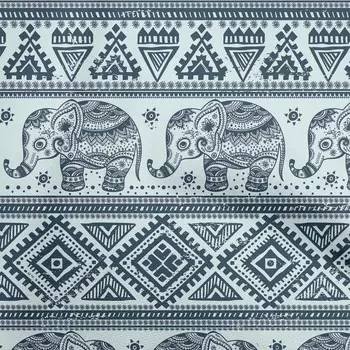 oneOone Хлопковый поплин Baby Blue Тканевый блок Швейные ремесленные проекты Тканевые принты в ярдах 42 дюйма 42 Inch Wide - Viscose Chiffon светло-розовый