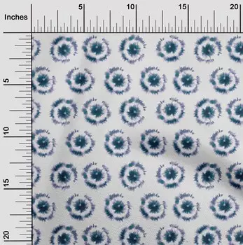 OneOone хлопок батист белая ткань галстук-краситель ремесленные проекты декоративная ткань с принтом во дворе 42 дюйма 42 Inch Wide - Viscose Chiffon белый